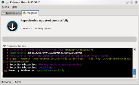 Sulfur updating more