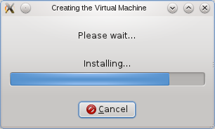 Creating virtual machine