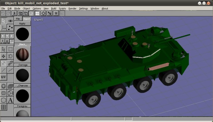 Working on the model, zoom
