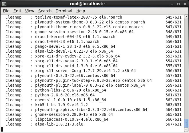 Cleaning up, post-install