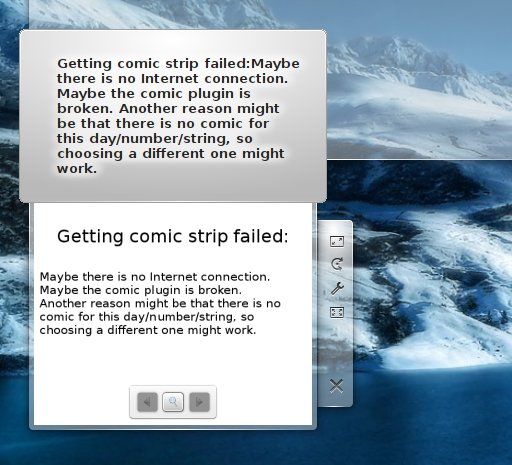 Comic strip loading failed