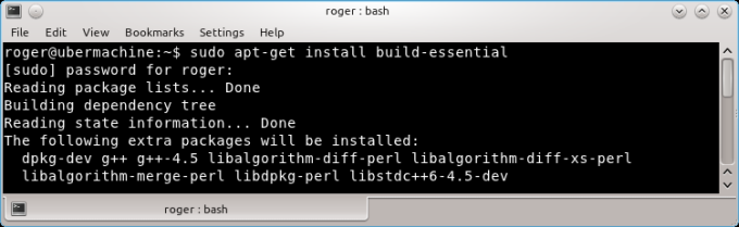 Build essential tools