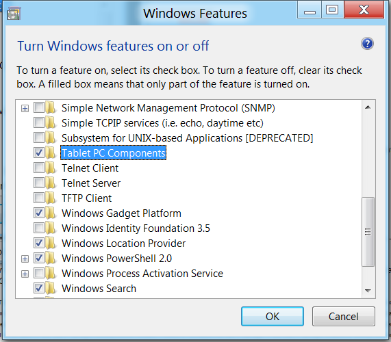 Tablet PC components