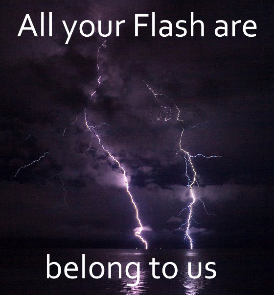Flash belongs to us meme