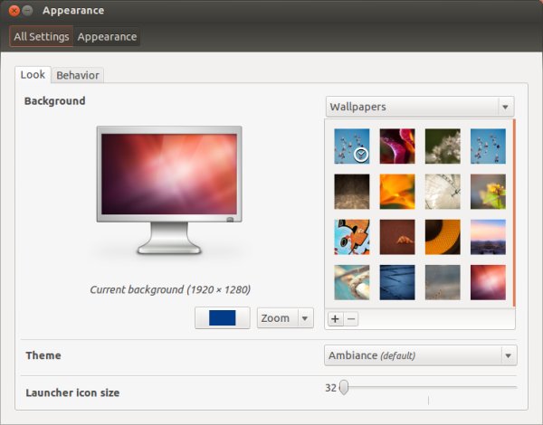 Customize appearance