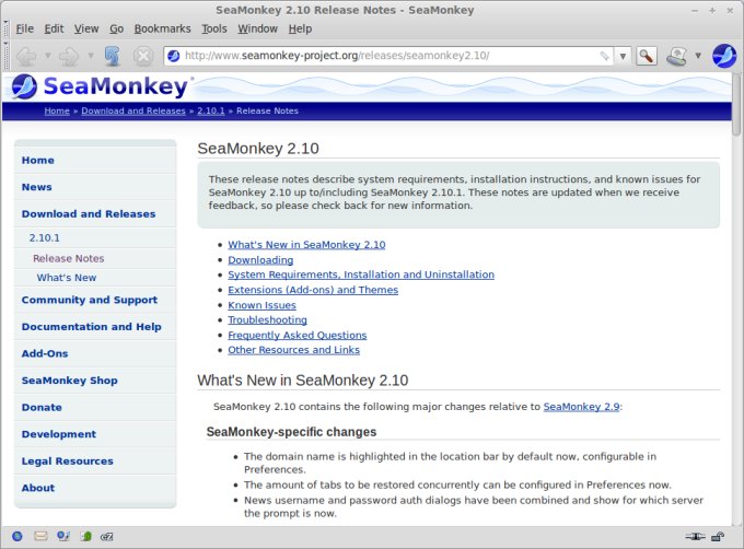 Main view with small tweaks