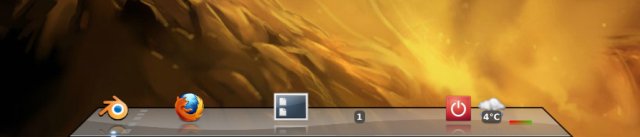 Dock icons gone