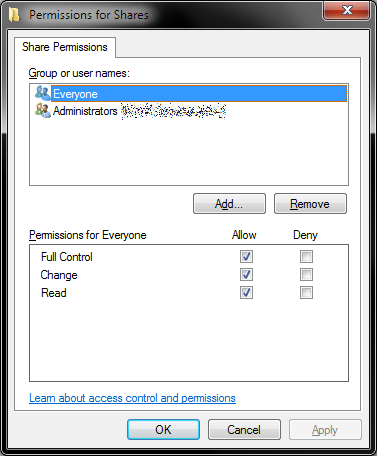 Permissions