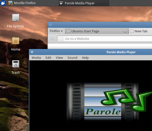 Xubuntu, decorations