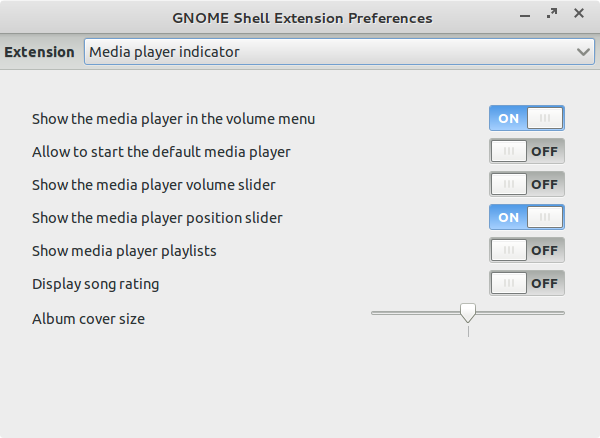 Media player extension