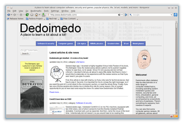 Konqueror yes, Firefox no