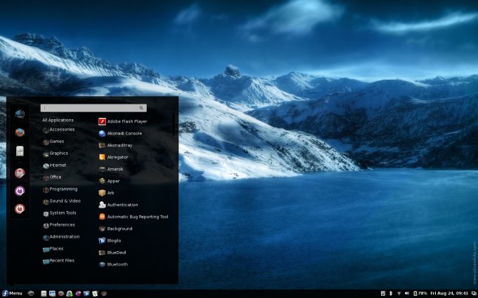 Fedora with Cinnamon