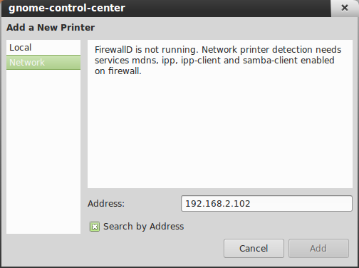 Broken printing utility
