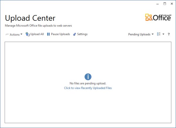 Upload Center