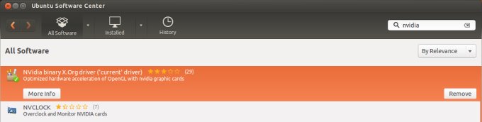 Nvidia driver supposedly installed