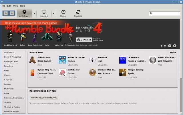 Ubuntu Software Center