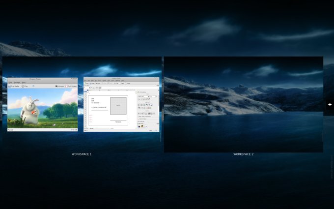 Desktop effects, expo