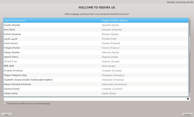New installer, begin
