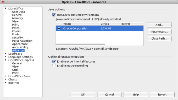Enable experimental features