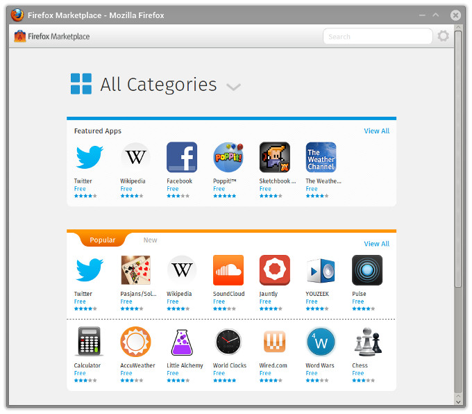 Firefox Marketplace