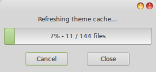 Refresh theme cache