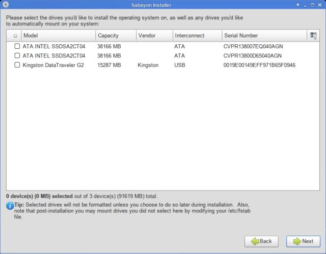 Drive selection, confusing