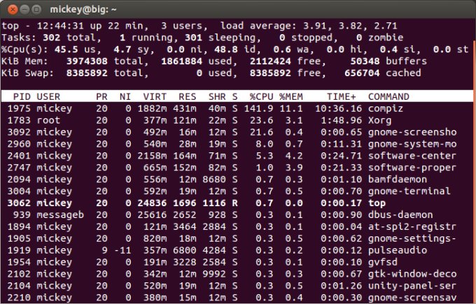 Compiz high usage, more