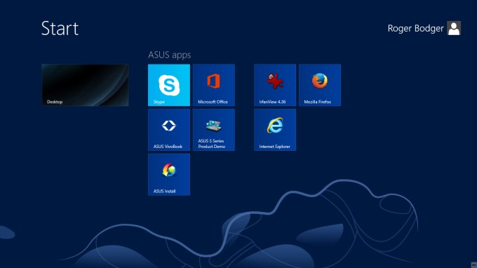 A more reasonable start screen