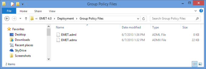 Group policies