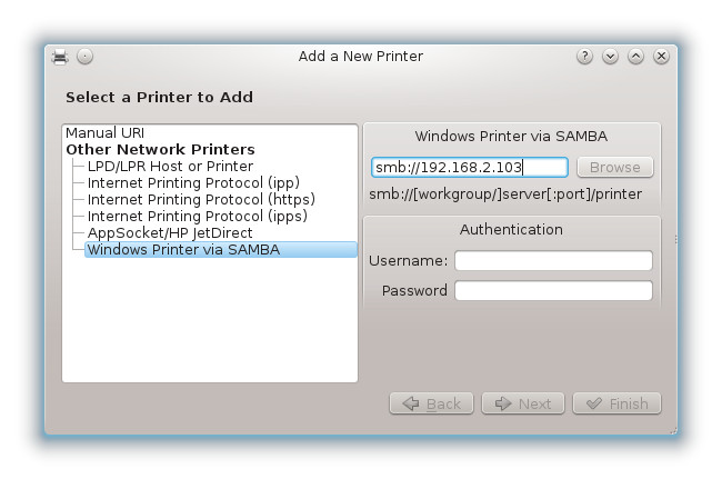 Samba printing does not work