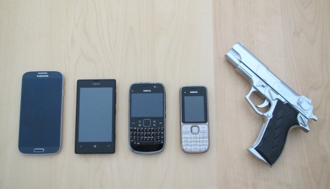 Comparison with other phones