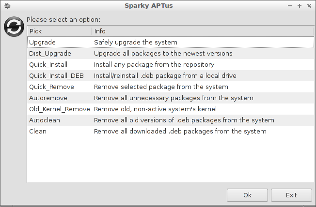Package & updates manager