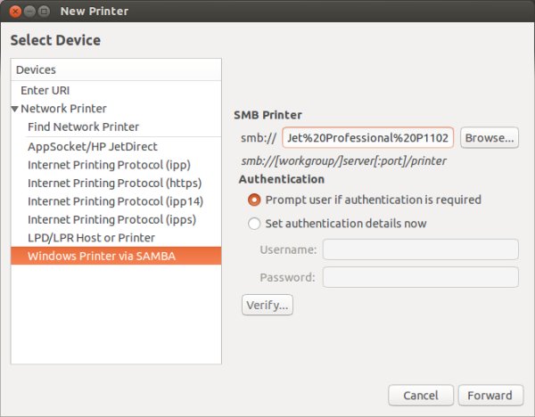 Printing works again