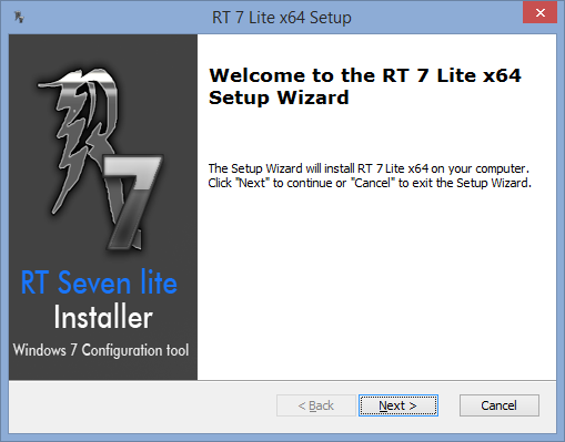 Install RT7Lite