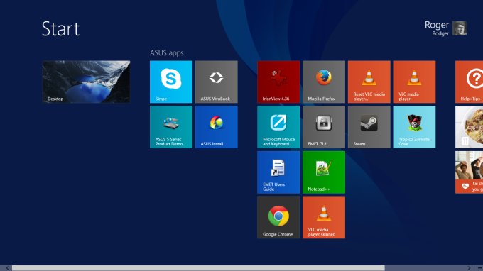 Start Screen forced on me
