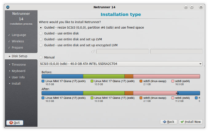 Installer suggestions
