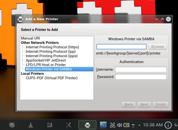 Samba printing does not work