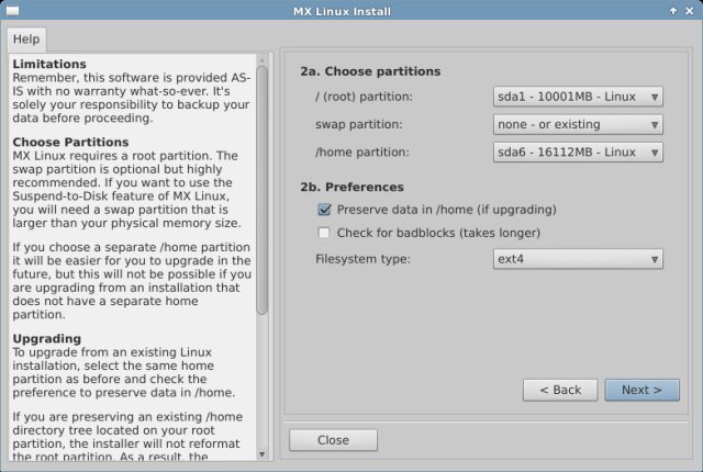 Custom partitioning, done