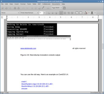 Abiword, conversion 2