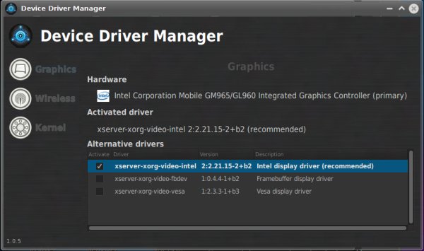 Device driver manager