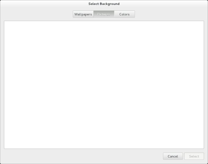 Cannot change background