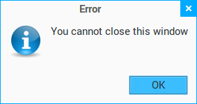 PlayOnLinux cannot close window
