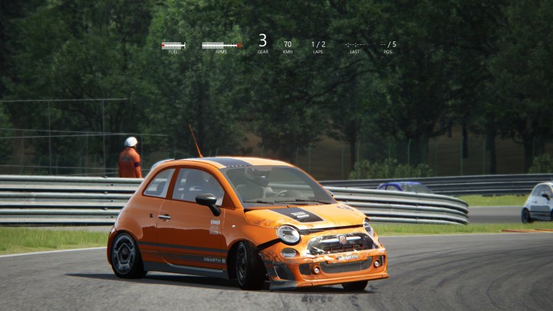 Damaged car, game works fine again