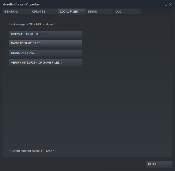 Game integrity check