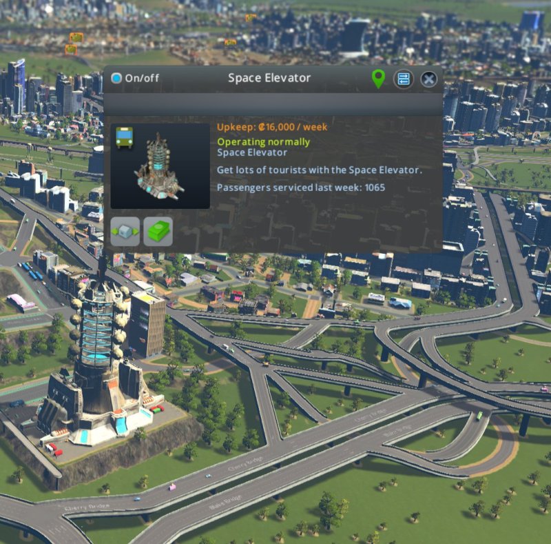 Space Elevator visitors