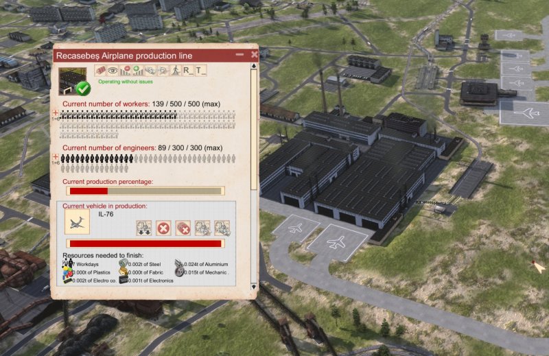 Factory online, plane almost done