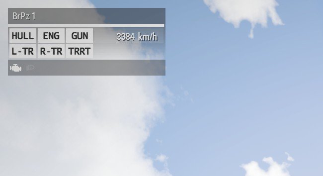 Speed record, zoomed in