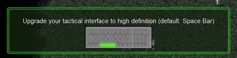 High def, spacebar