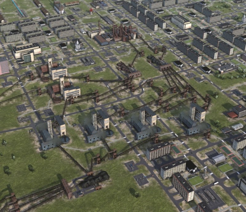 Steel mill with maximum input