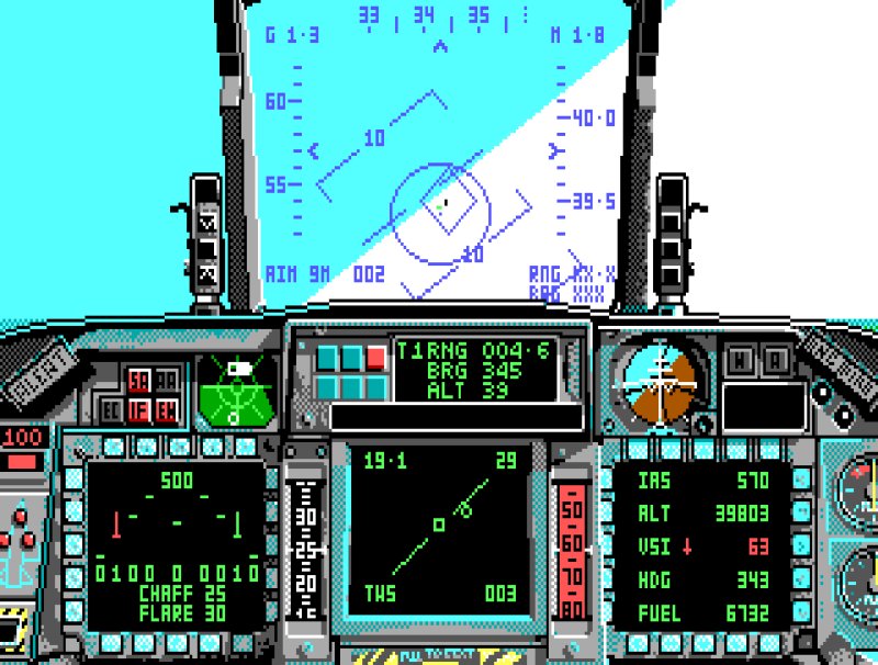 Fighting above cloud cover